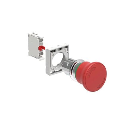 LOVATO ELECTRIC - KIT MET.FUNGO 13850 ROSSO SG.ROT. 1NC