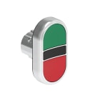 LOVATO ELECTRIC - PULS.MET.DOPPIO RASATO VERDE/ROSSO