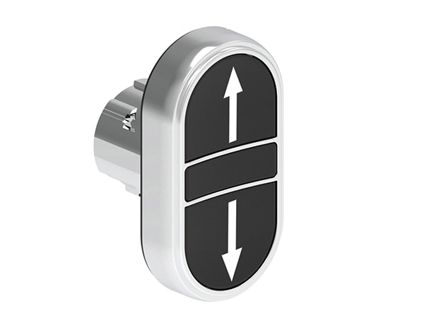 LOVATO ELECTRIC - PULS.MET.DOPPIO RASATO N/N F.SU-GIU'