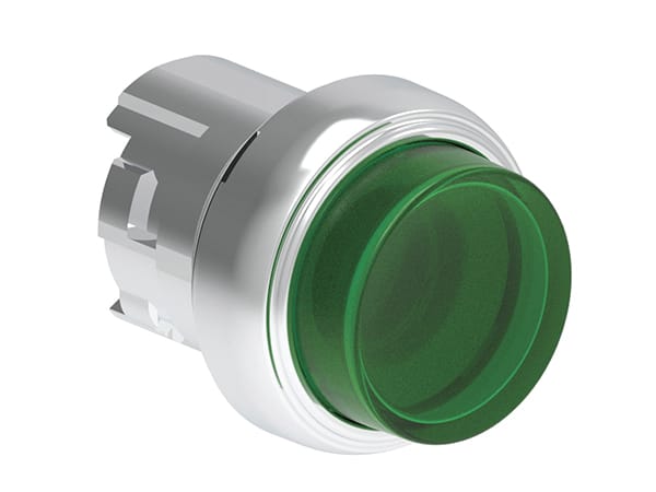 LOVATO ELECTRIC - PULSANTE LUMINOSO MET. SPORGENTE VERDE