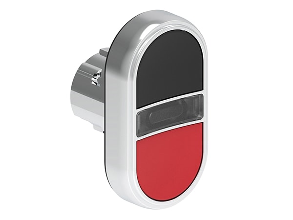 LOVATO ELECTRIC - PULS.LUM.MET.DOPPIO RAS.NERO/ROSSO