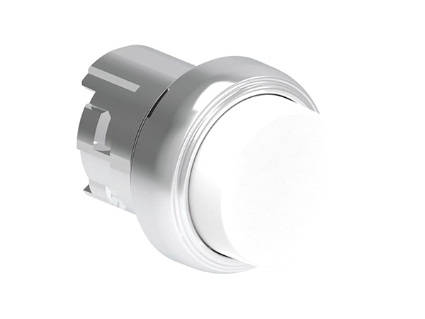 LOVATO ELECTRIC - PULS. MET. PASSO-PASSO SPORGENTE BIANCO