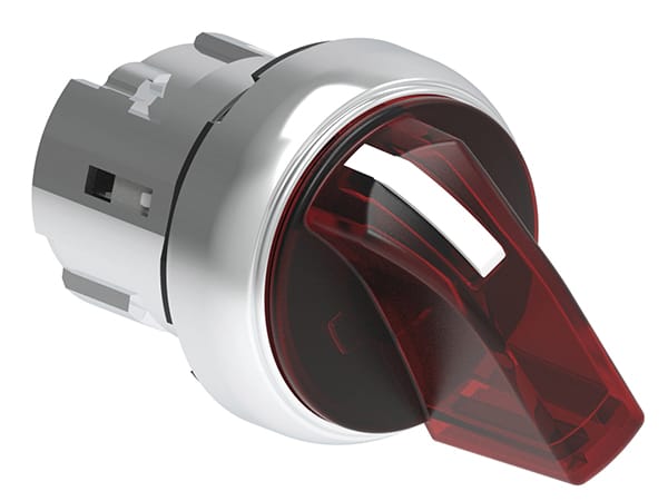 LOVATO ELECTRIC - SEL.LUM.MET.ROSSO LEVA CORTA 1>0<2