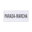 LOVATO ELECTRIC - ETICHETTA PARADA-MARCHA