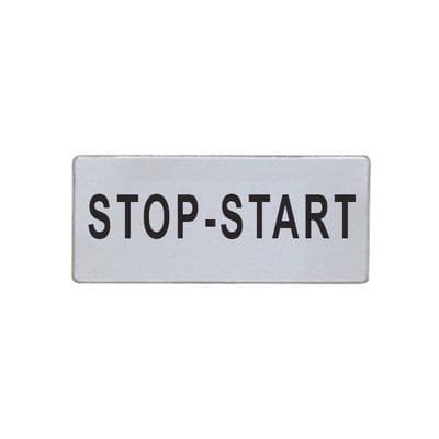 LOVATO ELECTRIC - ETICHETTA STOP-START