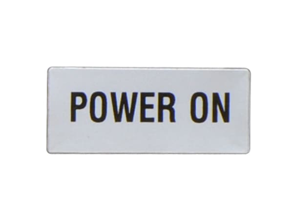 LOVATO ELECTRIC - ETICHETTA POWER ON