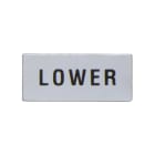 LOVATO ELECTRIC - ETICHETTA LOWER