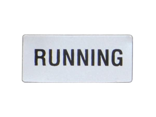 LOVATO ELECTRIC - ETICHETTA RUNNING