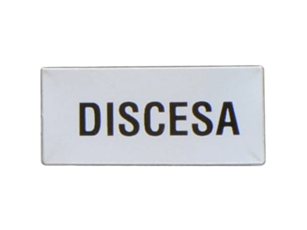 LOVATO ELECTRIC - ETICHETTA DISCESA