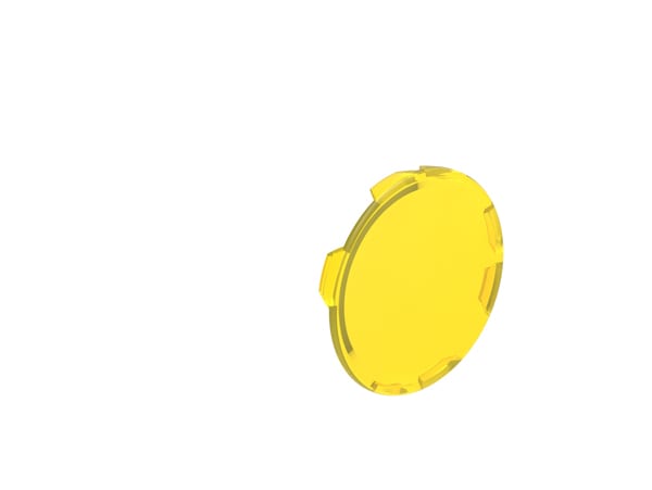 LOVATO ELECTRIC - TAPPO RASATO GIALLO PULSANTI LUMINOSI