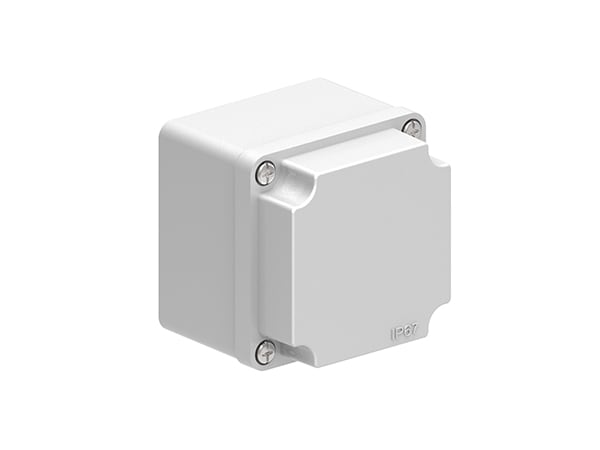 LOVATO ELECTRIC - PULSANTIERA MET. GRIGIA 80X80X73