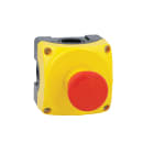 LOVATO ELECTRIC - PULS. GIALLA + 40MM SG.ROTAZ. + 2NC