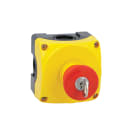 LOVATO ELECTRIC - PULS. GIALLA + 40MM SG.CHIAVE + 2NC