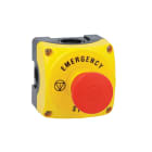 LOVATO ELECTRIC - PULS. GIA.+40MM PUSH/PULL+1NC+EMERGE STP