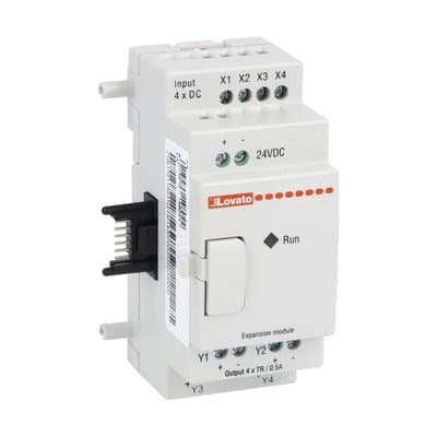 LOVATO ELECTRIC - MOD.ESPANS.RELE' PROGRAM.4I/4O 24VDC