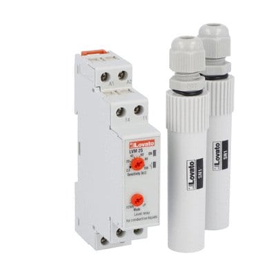 LOVATO ELECTRIC - RELE' LIVELLO 1 MOD. 24-240V AC/DC+2 SN1