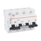 LOVATO ELECTRIC - INTERRUTT. MAGNETOTERMICO 4P C 100A 10KA