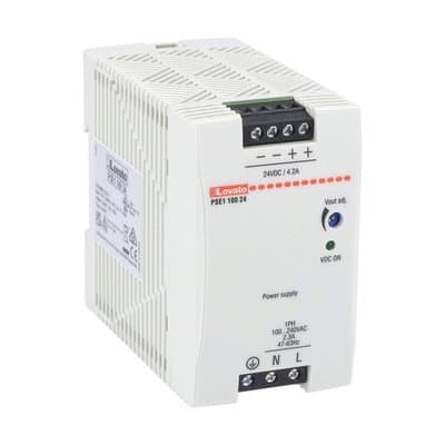 LOVATO ELECTRIC - ALIM 100-240VAC 1PH OUT 24VDC 100W VITE