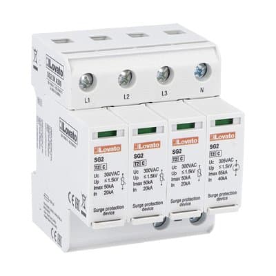 LOVATO ELECTRIC - SCARICATORE DI SOVRAT. TIPO 2 3P+N