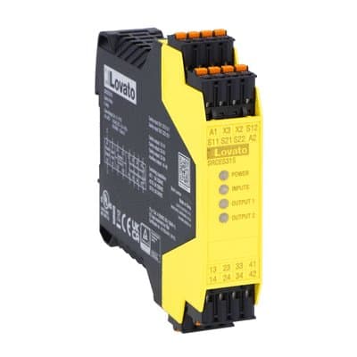 LOVATO ELECTRIC - MODULO DI SICUREZZA 3NA+1NC TERM. MOLLA