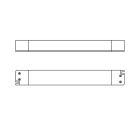 L&L LUCE E LIGHT - LCV 60W 24V IP20 180X52X30MM