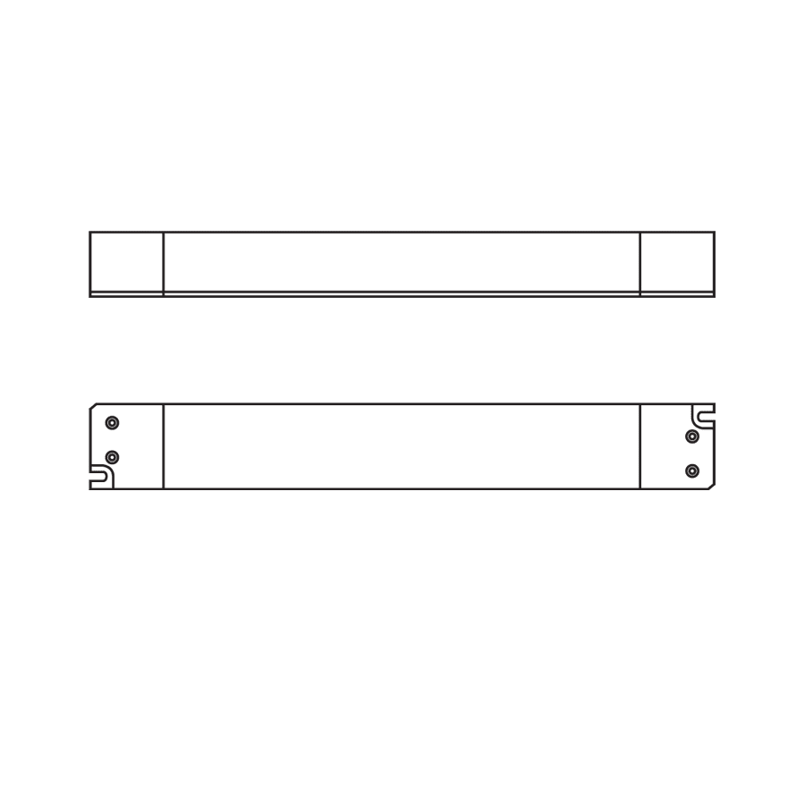 L&L LUCE E LIGHT - LCV 180W 24V IP20 345X50X35MM