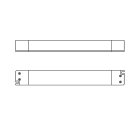 L&L LUCE E LIGHT - LCV 180W 24V IP20 345X50X35MM