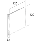 L&L LUCE E LIGHT - BERICA_IN1.0 HC 8W 230V 40K ASIM BIA BB1010100090AB
