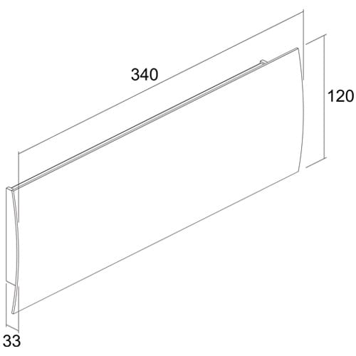 L&L LUCE E LIGHT - BERICA_IN1.1 HC 27W 230V 30K DIF BIA BB1110100050DB