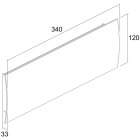L&L LUCE E LIGHT - BERICA_IN1.1 HC 27W 230V 30K DIF BIA BB1110100050DB