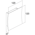 L&L LUCE E LIGHT - BERICA_IN3.0 HC 8W 230V 40K ASIM GR AN BB3010100090AK