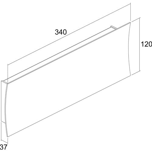 L&L LUCE E LIGHT - BERICA_IN3.1 27W 230V 27K DIF BR AN