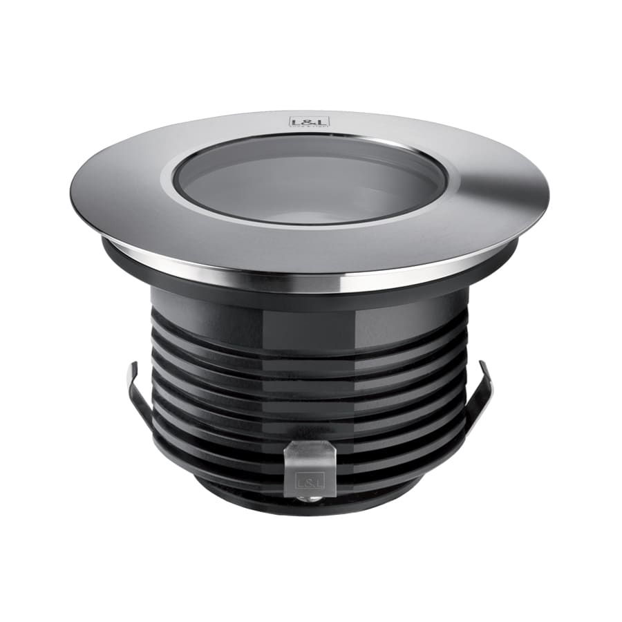 L&L LUCE E LIGHT - SMOOTHY5.4 24VDC 10W 3000K DIFF INOX SY540005DI