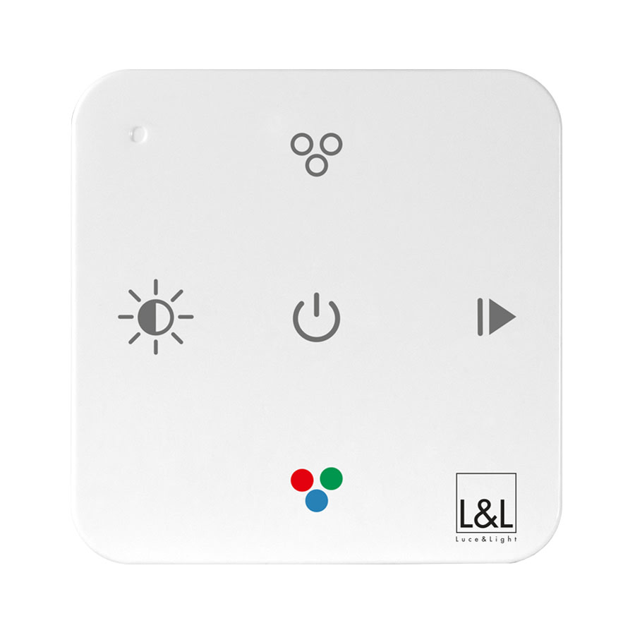 L&L LUCE E LIGHT - RADIOCOM TOUCH.PN RGB/RGBW 4FUNZ 3/4 CH TLC08