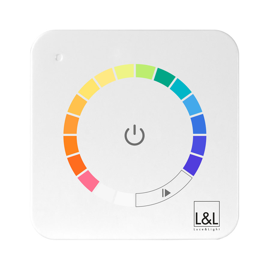 L&L LUCE E LIGHT - RADIOCOMANDO TOUCH CRN RGB/RGBW  3/4CH TLC09