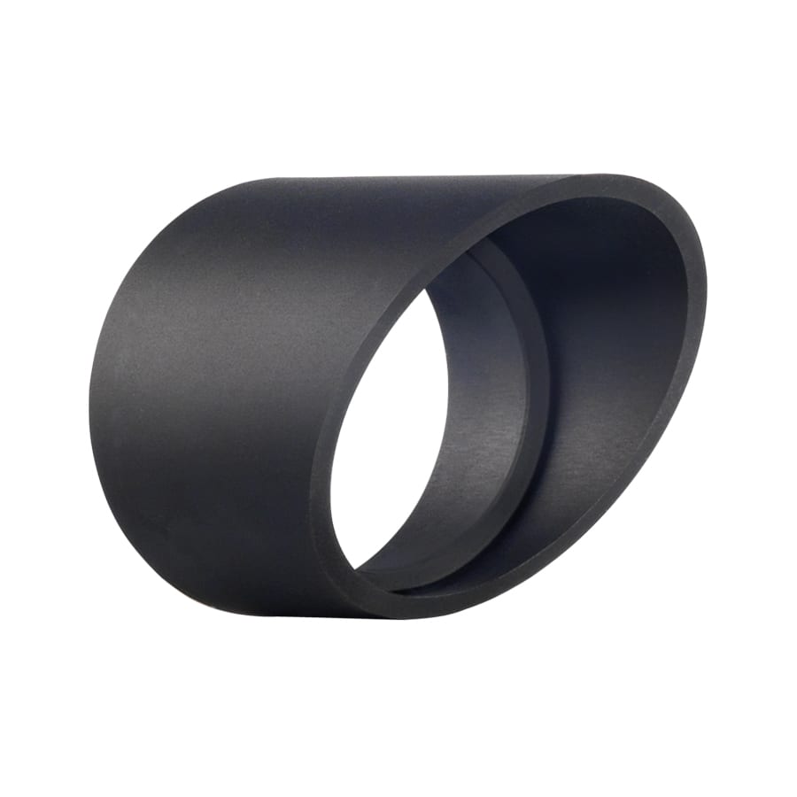 L&L LUCE E LIGHT - CANNOC ASIMMETRICO GINKO1NERO