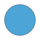 L&L LUCE E LIGHT - FILTRO COLORE AKRO: BLU