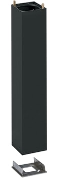 L&L LUCE E LIGHT - COLONNA LINEAR2 600MM GRI