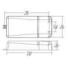 L&L LUCE E LIGHT - DIMMER 8-20W IN 230VAC OUT 500MA T-L AD020500TLT1