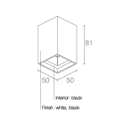 L&L LUCE E LIGHT - BITPOPC1.0HC 6.5W 24VDC 3000K 30 B