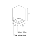 L&L LUCE E LIGHT - BITPOPC1.0HC 6.5W 24VDC 3000K 42 B