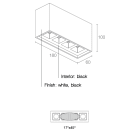 L&L LUCE E LIGHT - BITPOPC4.1HC 18W 230VAC 30K 42 B BC411015LB0