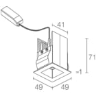 L&L LUCE E LIGHT - BITPOP1.0 HC  8W 230VAC 30K 42 B-B BP101015LW0