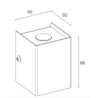 L&L LUCE E LIGHT - BROM1.0 2W 500MA 3000K 10X45 INOX