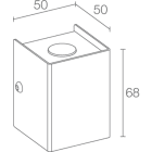L&L LUCE E LIGHT - BROM1.0 2W 500MA 2700K 20 INOX BR10012FMI