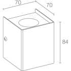 L&L LUCE E LIGHT - BROM3.0 6W 500MA 2700K 12 INOX BR30032FSI