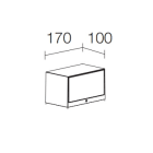 L&L LUCE E LIGHT - BITTA1.0 10W 230VAC 3000K ASIM GRI BT10105AF