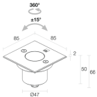 L&L LUCE E LIGHT - BRIGHT2.9 2.5W 24VDC 4000K 41 INOX