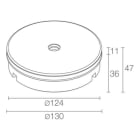 L&L LUCE E LIGHT - BRIGHT9.7 4W 24VDC 3000K RAD INOX