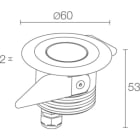 L&L LUCE E LIGHT - BEAM1.0 3W 700MA 3000K 44 GRI